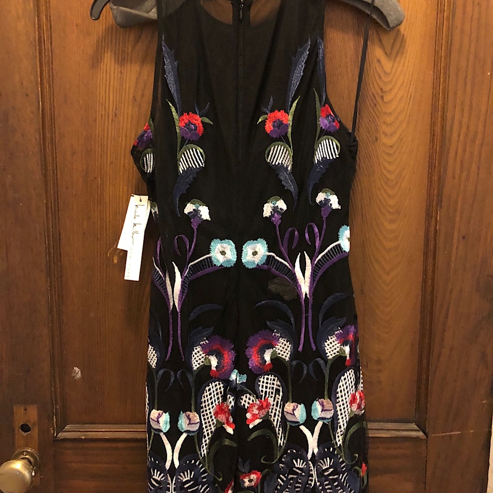 Nicole Miller Black Lace Dress